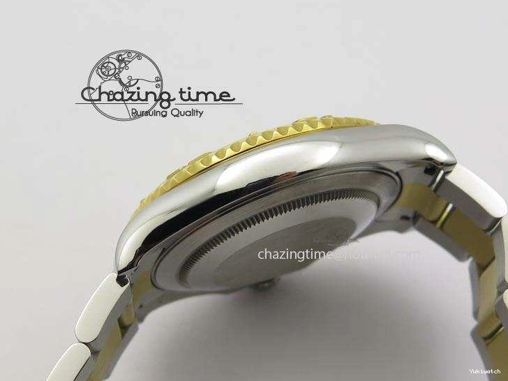 Yacht-Master Edition 116622 SS Bracelet YG Blue Best Dial JF A2836 On 0115